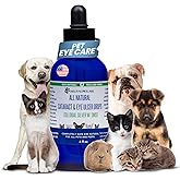 Holistic Pet Care Eye Ulcer Drops - Colloidal Silver with DMSO Drops for Dogs & Cat Eye Infections & Irritations -Eyes Care Solution Reduces Cataracts - All Natural Pet Health Care (4 oz)