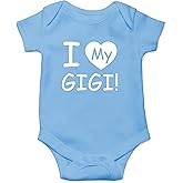 I Love My Gigi - Funny Baby Essentials Bodysuit - Cute Newborn Girl Clothes Baby Boy Outfits