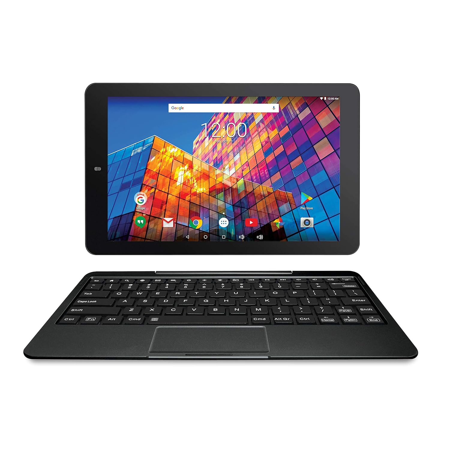 RCA 10" Android 7.0 Quad Core Tablet with Keyboard