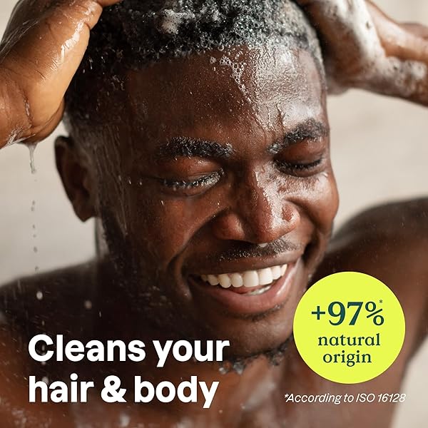 ATTITUDE 2-IN-1 BODY WASH AND HAIR SHAMPOO, EWG VERIFIED SHOWER GEL, DERMATOLOGICALLY TESTED, MADE WITH NATURALLY DERIVED INGREDIENTS, VEGAN PERSONAL CARE, BLACK WILLOW AND ASPEN, 16 FL OZ