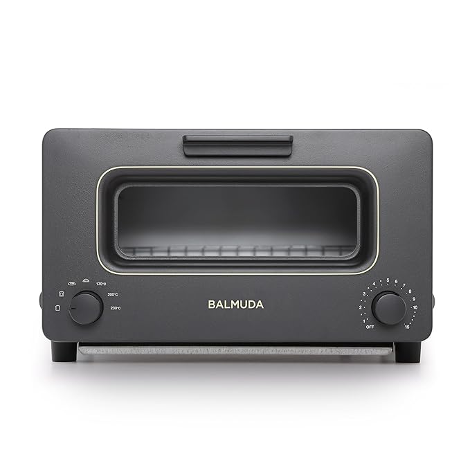 BALMUDA Steam toaster oven "BALMUDA The Toaster" K01EKG (Black)【Japan