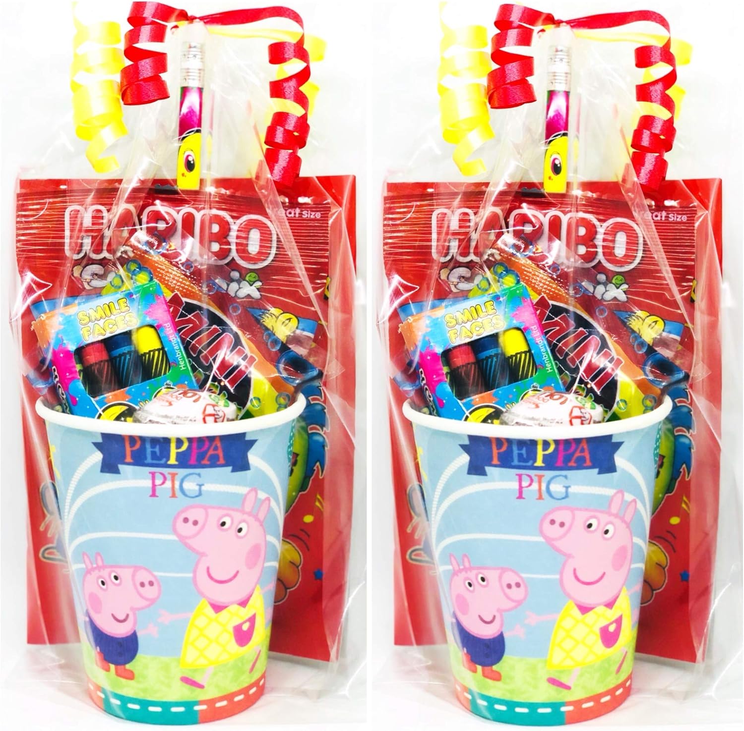 Pig Pre Filled Party Bags/ Children's Peppa Pre Filled Party Cup Gift