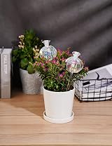 NiHome Iridescent Glass Cactus Self Watering Globes 2-Pack 4.7OZ 140 ML view 8