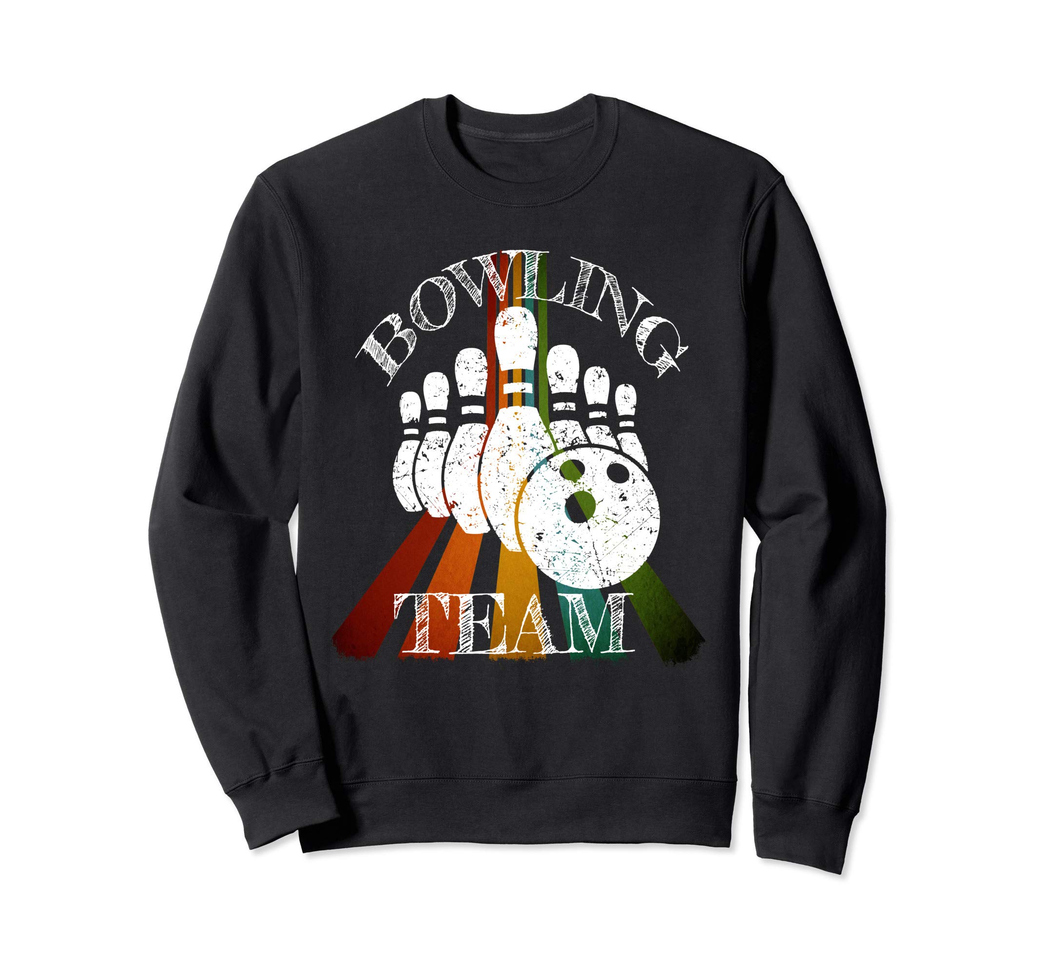 Bowling Team Vintage Outfit Bowler Bowling Games Lover Gift Sweatshirt