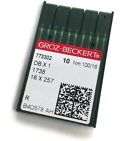 Amazon.com: 16x257 Industrial Sewing Machine Needles Groz-Beckert