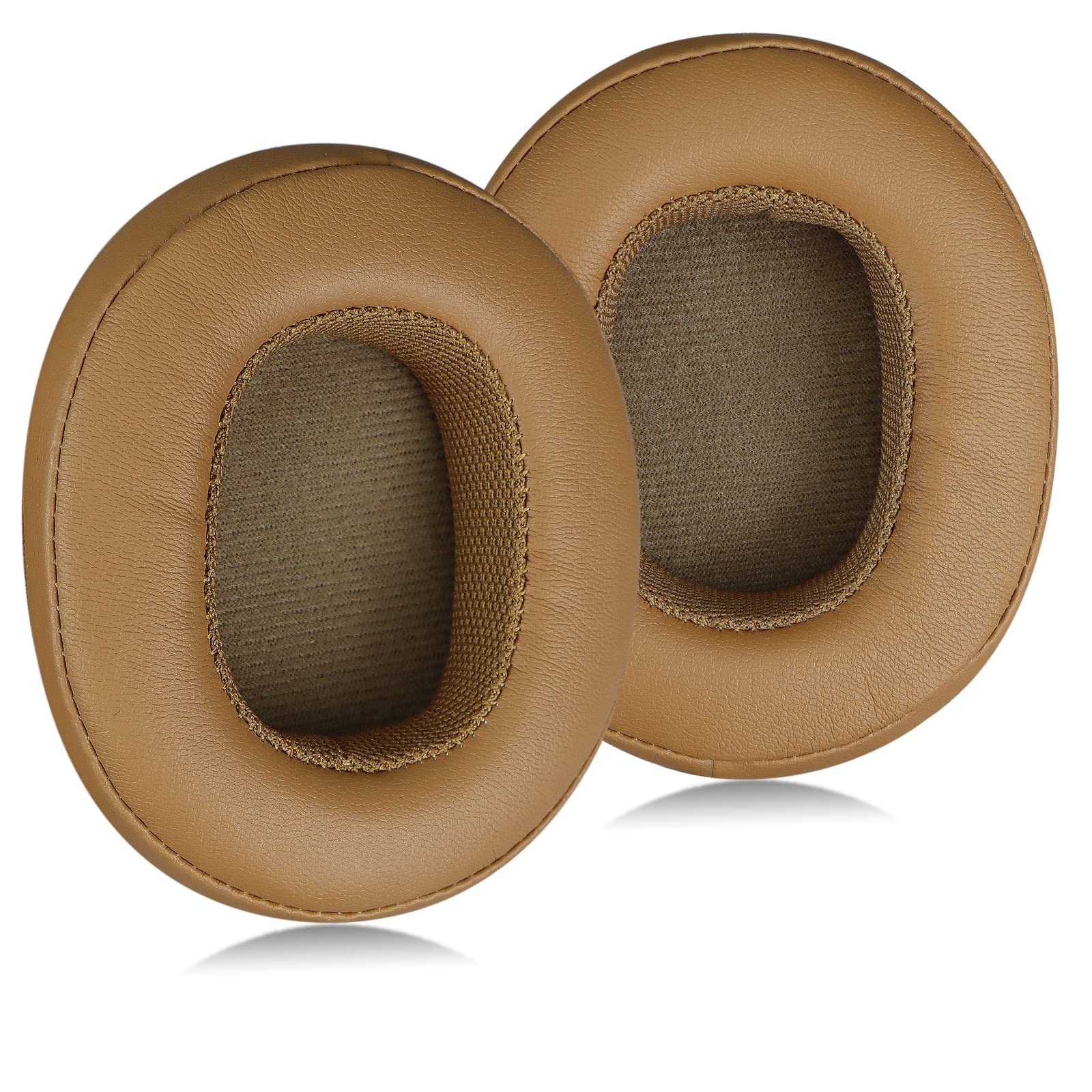 MOLGRIA Replacement Ear Pads Cushion, Protein Leather Earpads Cup for Skullcandy Crusher Wireless Crusher Evo ANC HESH 3.0 Over-Ear Headphones(Tan)