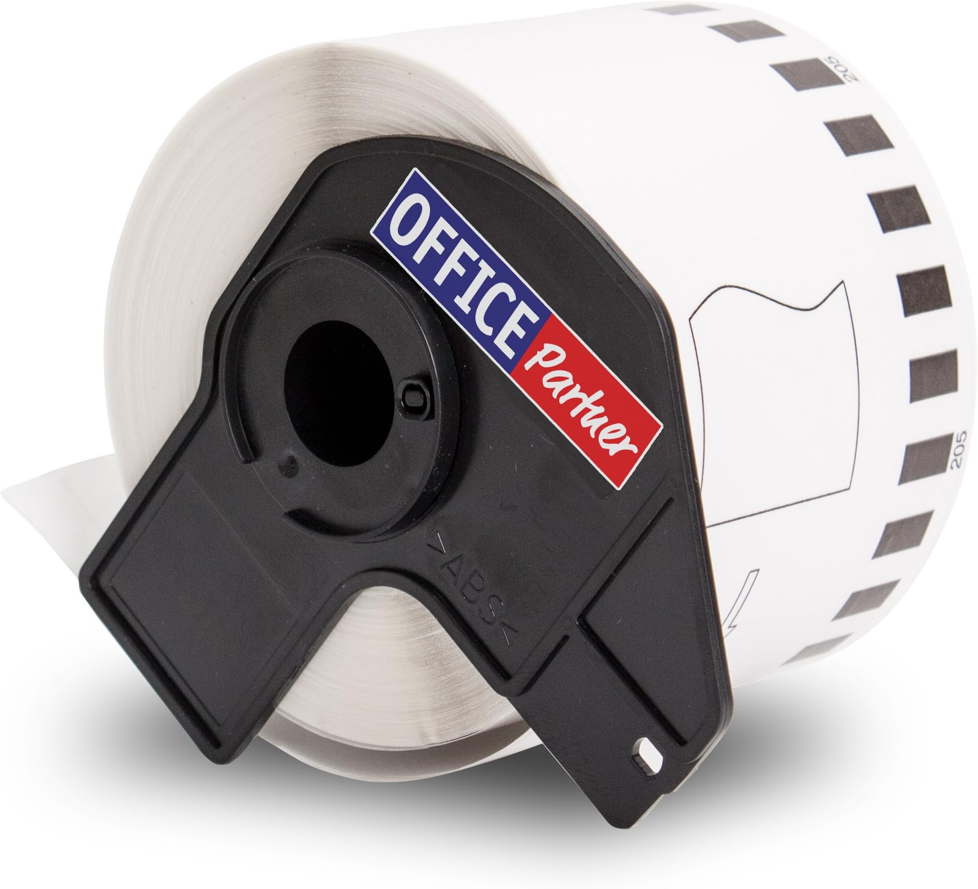 Compatible Brother DK-22205 Standard Adress Label - Thermal Paper Roll 62mm x 30,48m Suitable for Brother P-Touch QL 500 500A 500BS 500BW 550 560 560VP 560YX 570 580