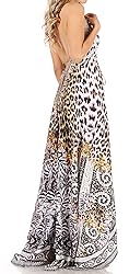Sakkas 1817 - Lizi Womens Maxi High-low Halter