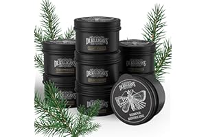 Dr. Killigan's Cedarwood Chip Canisters - Moth Repellent for Closets, Cedar Blocks for Clothes Storage, Drawer Deodorizers, 8 Reusable Tins with Wood Shavings