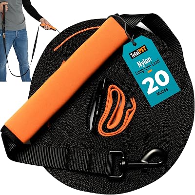 Total Pet 20m Training Lead for Dogs & Puppies Long Line Leash