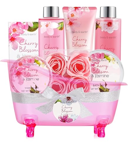 Amazon.com : Body & Earth Gift Baskets for Women 11PCS Jasmine Spa