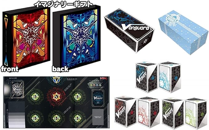 Amazon ヴァンガード オフィシャル 9ポケットバインダー 布製プレイマット ストレイジボックス2種 デッキホルダー3種 トレカ 通販
