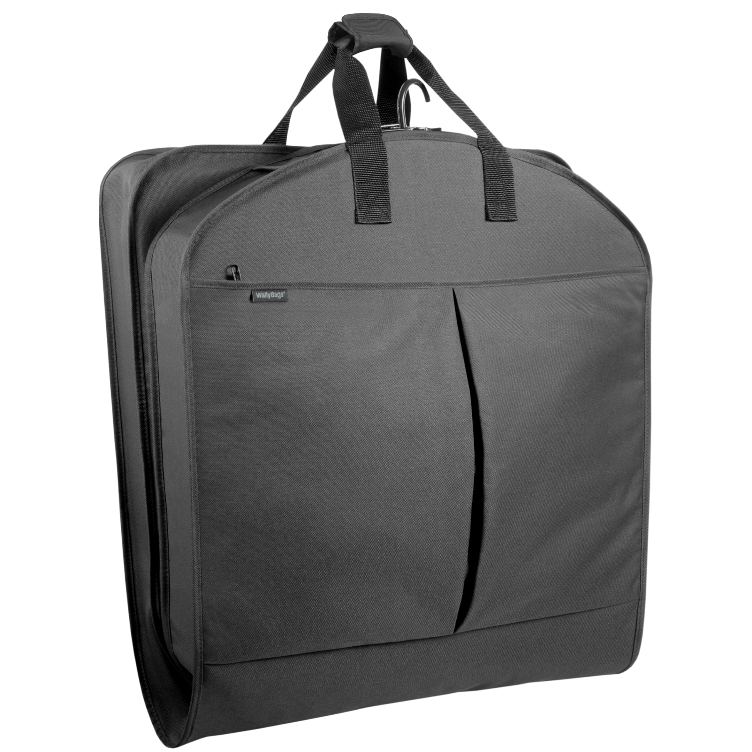 WallyBags 45” Deluxe Extra Capacity Travel Garment Bag with two accessory pockets