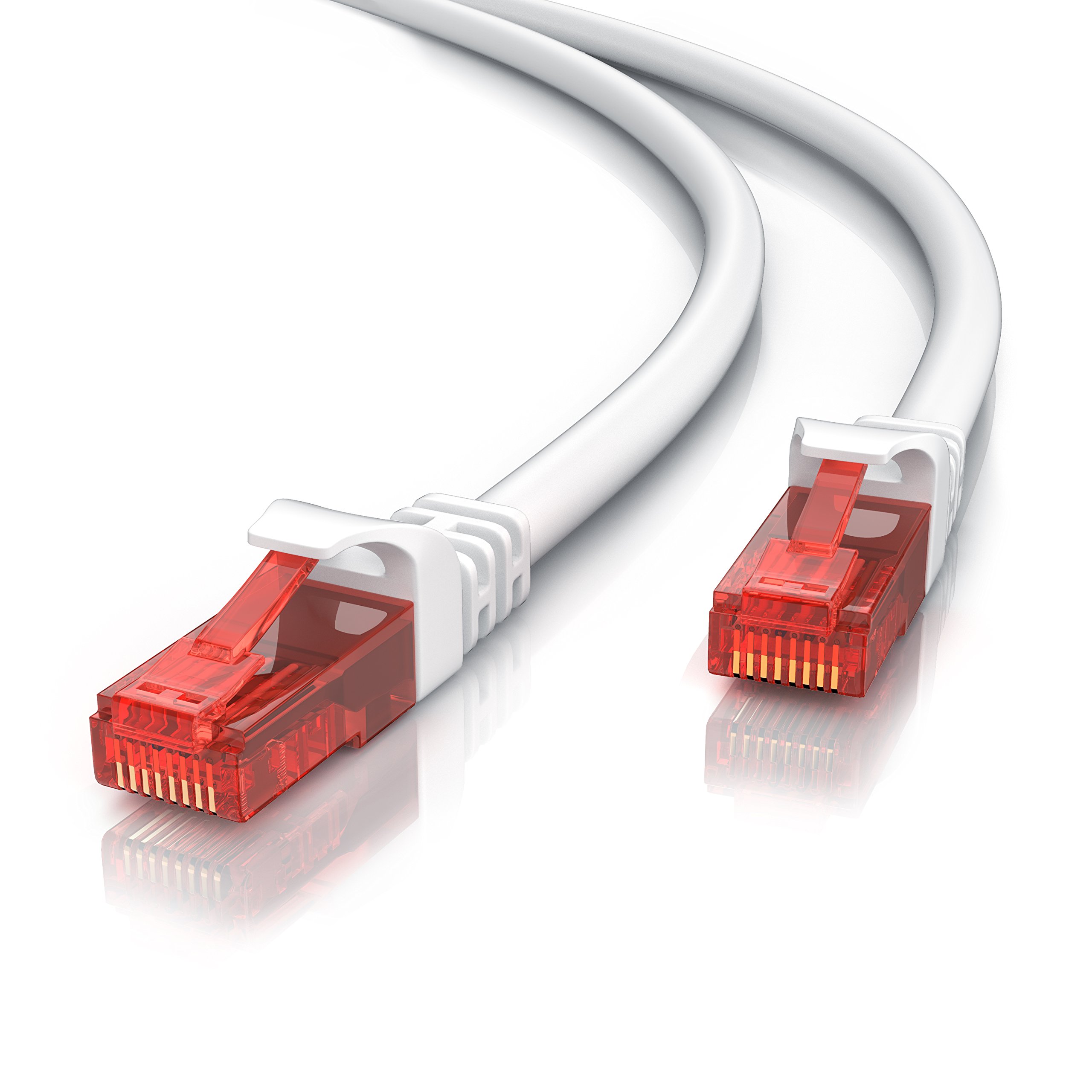 CSL computer A26330x30 LAN Network Cable, CSL Cat.6, 15m long, white