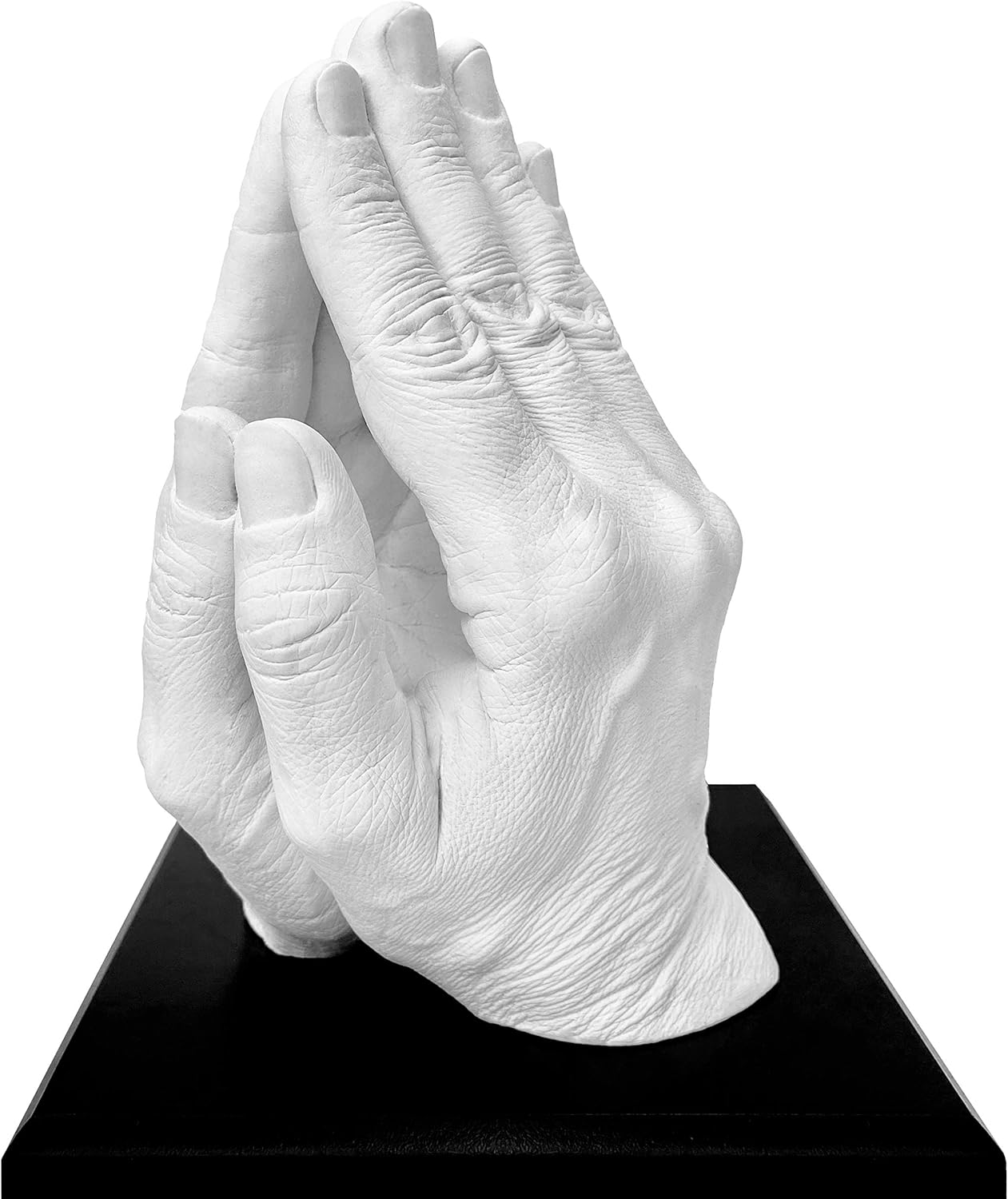 Pendle & Birdie Hand Casting Kit - Creating Handmade Memories. A Premium Craft Gift to Create a Two-Hand Sculpture Keepsake for Couples & Friends. Large Kit incl. an Elegant Stand, Plaster & Alginate