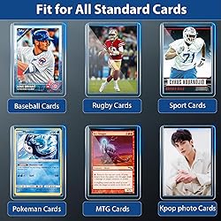 2000 Card Sleeves Top Loaders for Cards, Premium