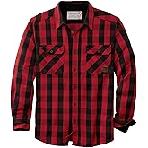 Legendary Whitetails Mens Tough as Buck Heavyweight Flannel Shirt