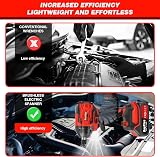 Qimu 21V Cordless Impact Wrench 1/2 Inch 450N.m Brushless with 1.5Ah Battery 14 view 7