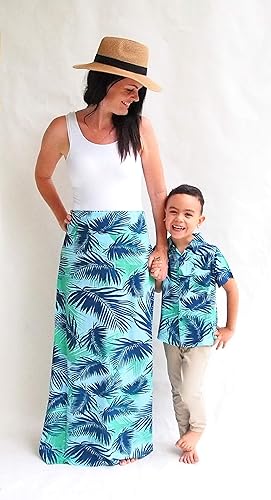 Amazon Com Mommy And Me Outfit Tropical Matching Mother Son