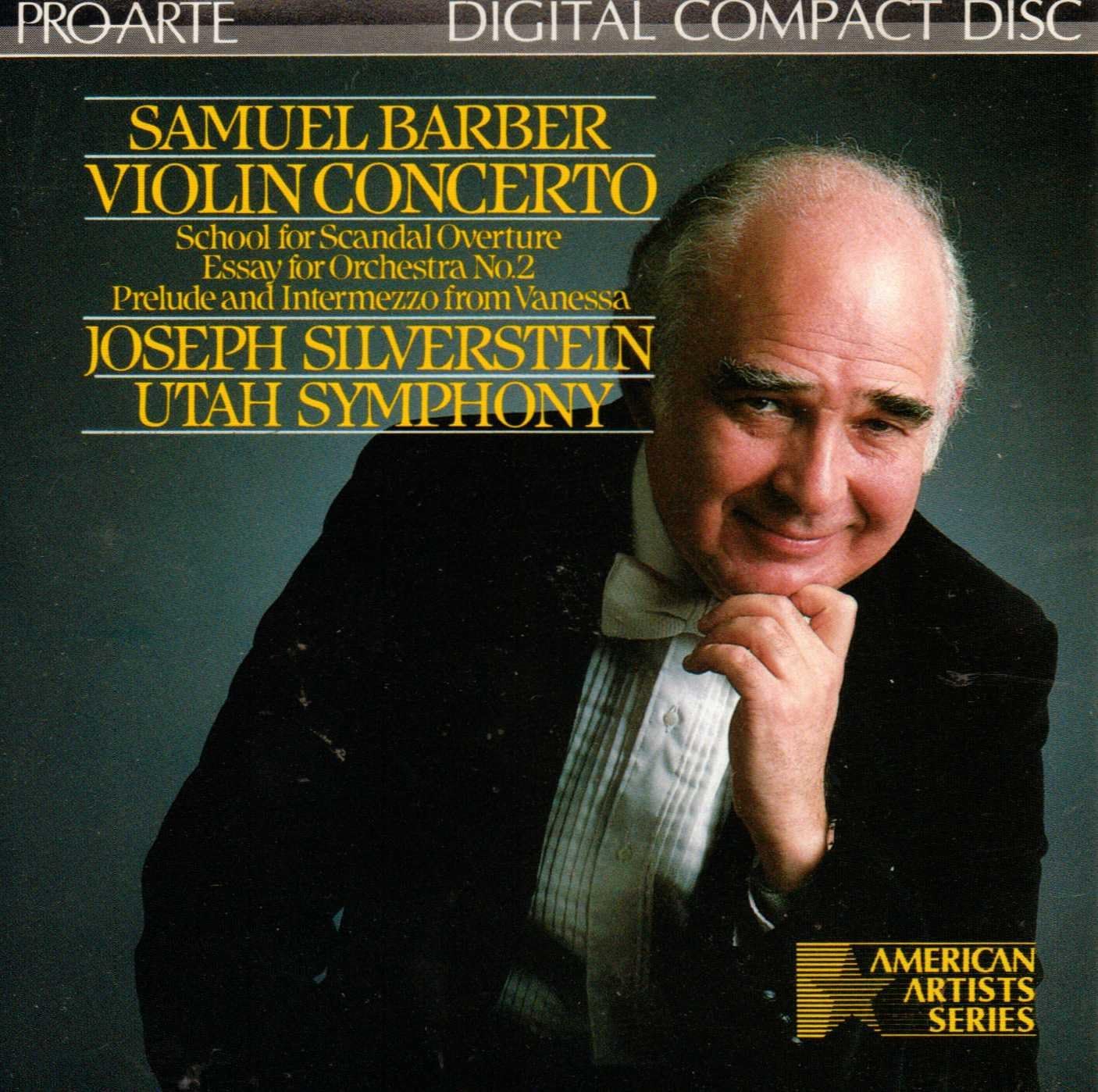 Samuel BarberViolin Concerto Op.14 Samuel Barber, Ralph Silverstein