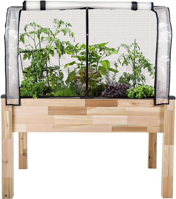 CedarCraft Elevated Cedar Planter (34” x 49