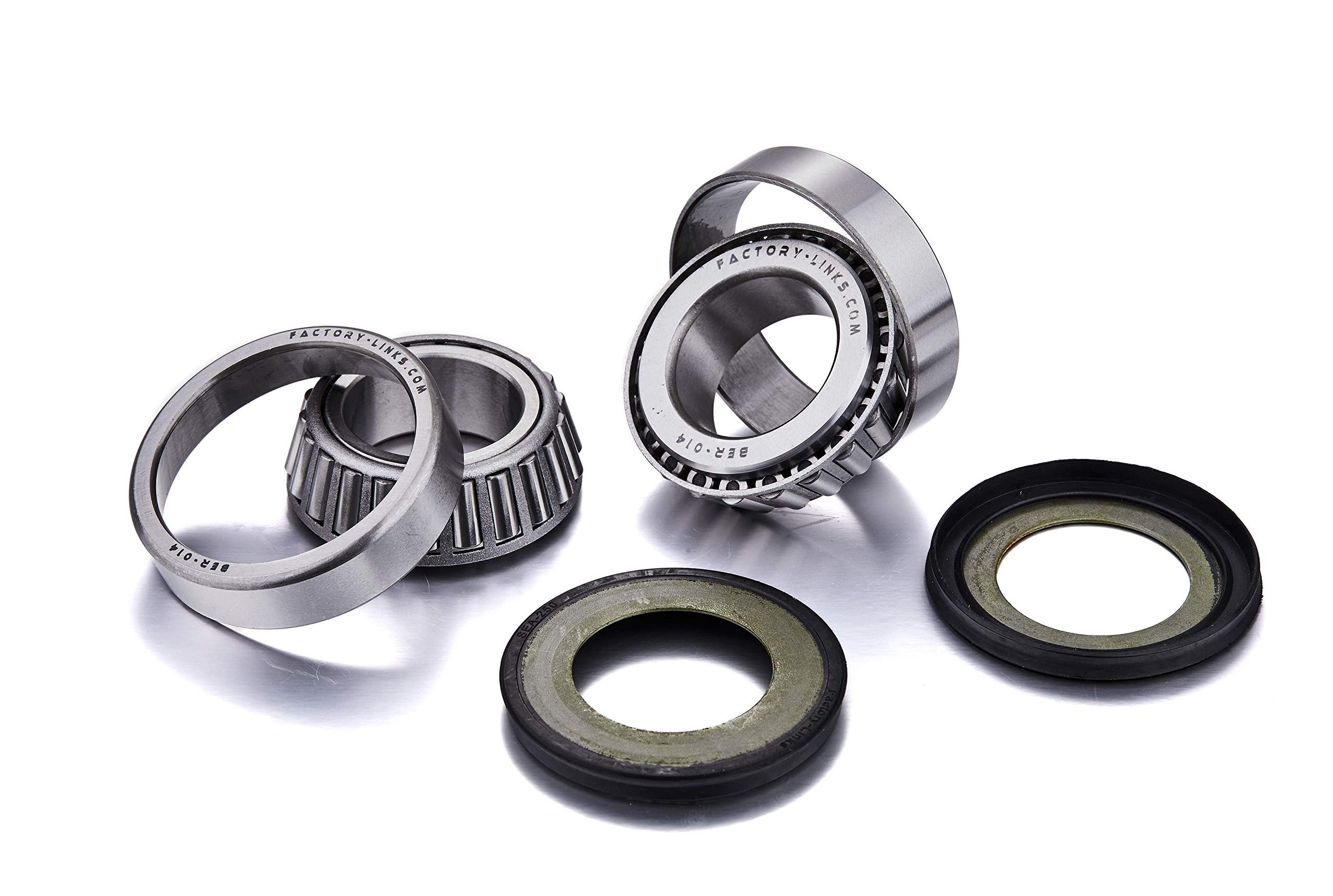 Photo 1 of [Factory Links] Steering Stem Bearing Kit Fits: Suzuki: GSX-R, Triumph, Yamaha: YZF-R6 R and Others, Check Description for Exact Fitment