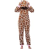 Just Love Adult Onesie with Animal Prints Pajamas