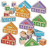 Edulok CVC Word Games, Phonics Game for Kids, Spelling Games, Preschool Learning Activities, Building Blocks for Toddlers, Learn to Read, English Learning Tools, Kindergarten Classroom Must Haves