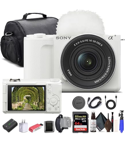 Amazon.com : Sony ZV-E10 II Mirrorless Camera with Sony E PZ 16