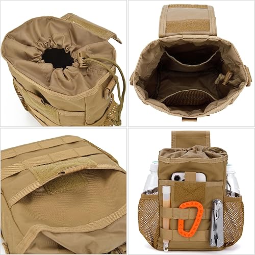 AMYIPO Mini MOLLE Pouch - Compact Tactical Waist Bag For Outdoor & EDC