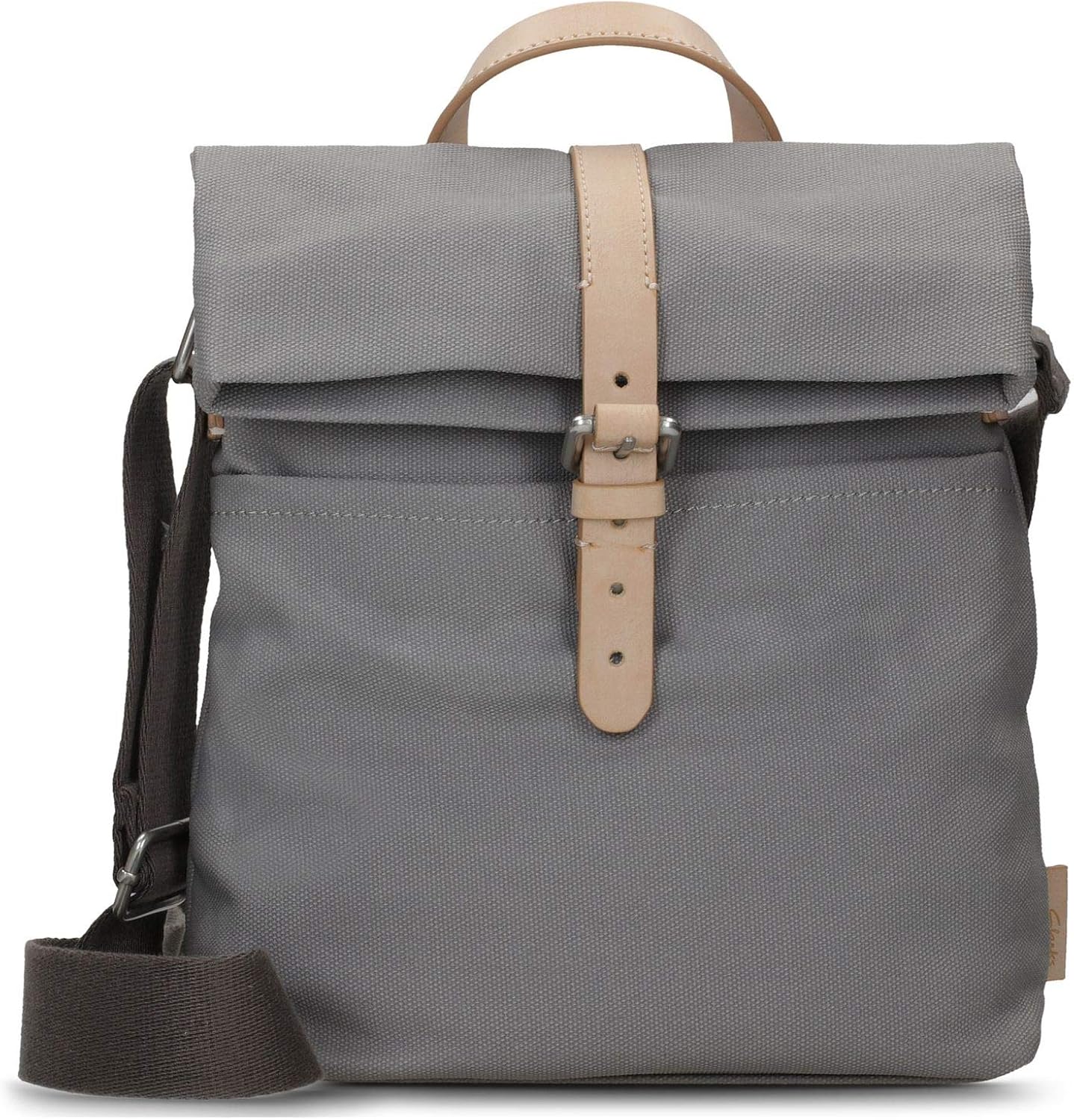clarks leather backpack purse