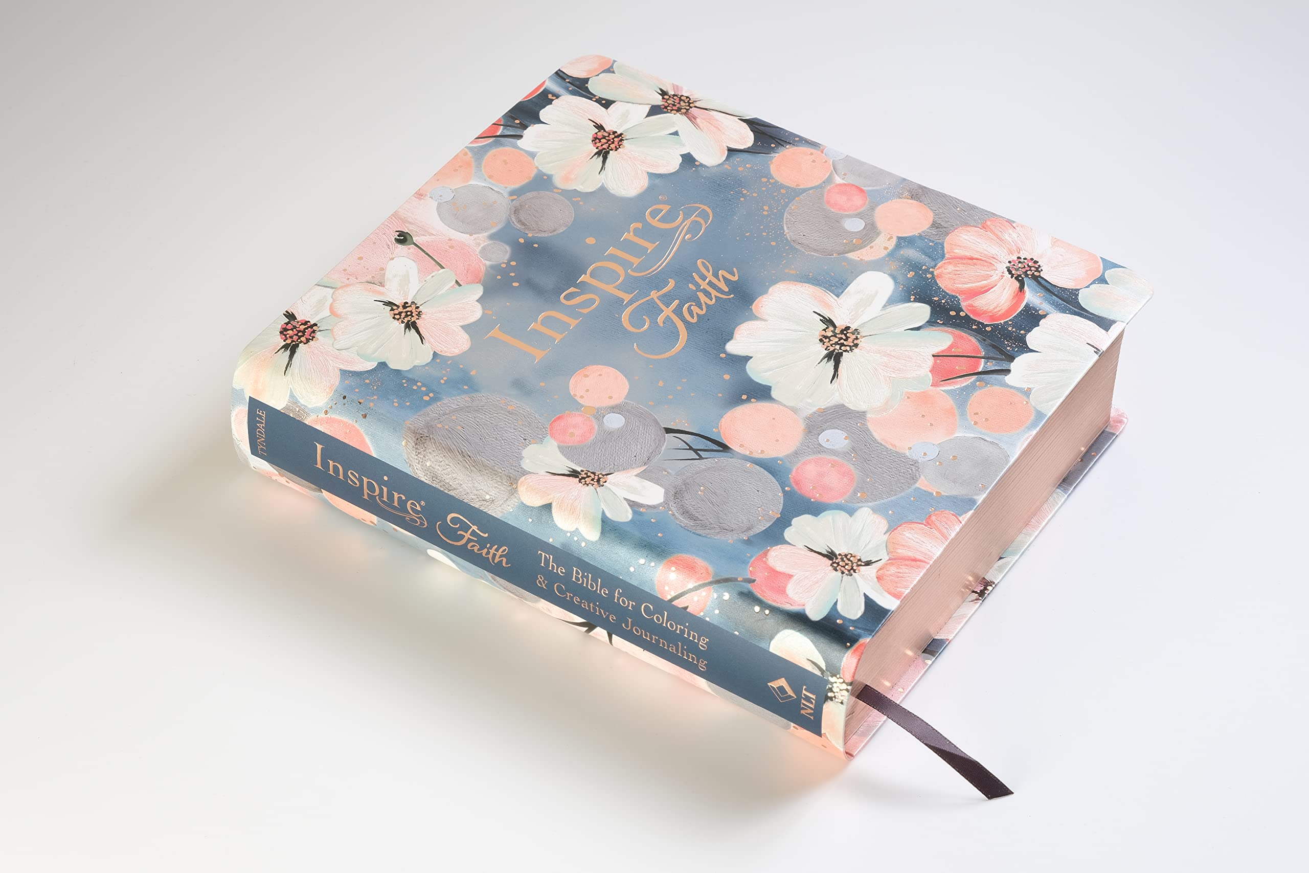 Inspire FAITH Bible NLT, Filament Enabled (LeatherLike, Watercolor Garden): The Bible for Coloring & Creative Journaling Inspire FAITH Bible NLT, Filament Enabled (LeatherLike, Watercolor Garden): The Bible for Coloring & Creative Journaling Imitation Leather