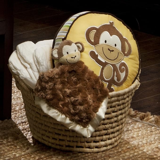 Monkey Throw Pillow Baby