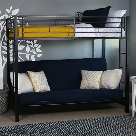 Amazon Com Walker Edison Furniture Company Modern Metal Pipe Twin