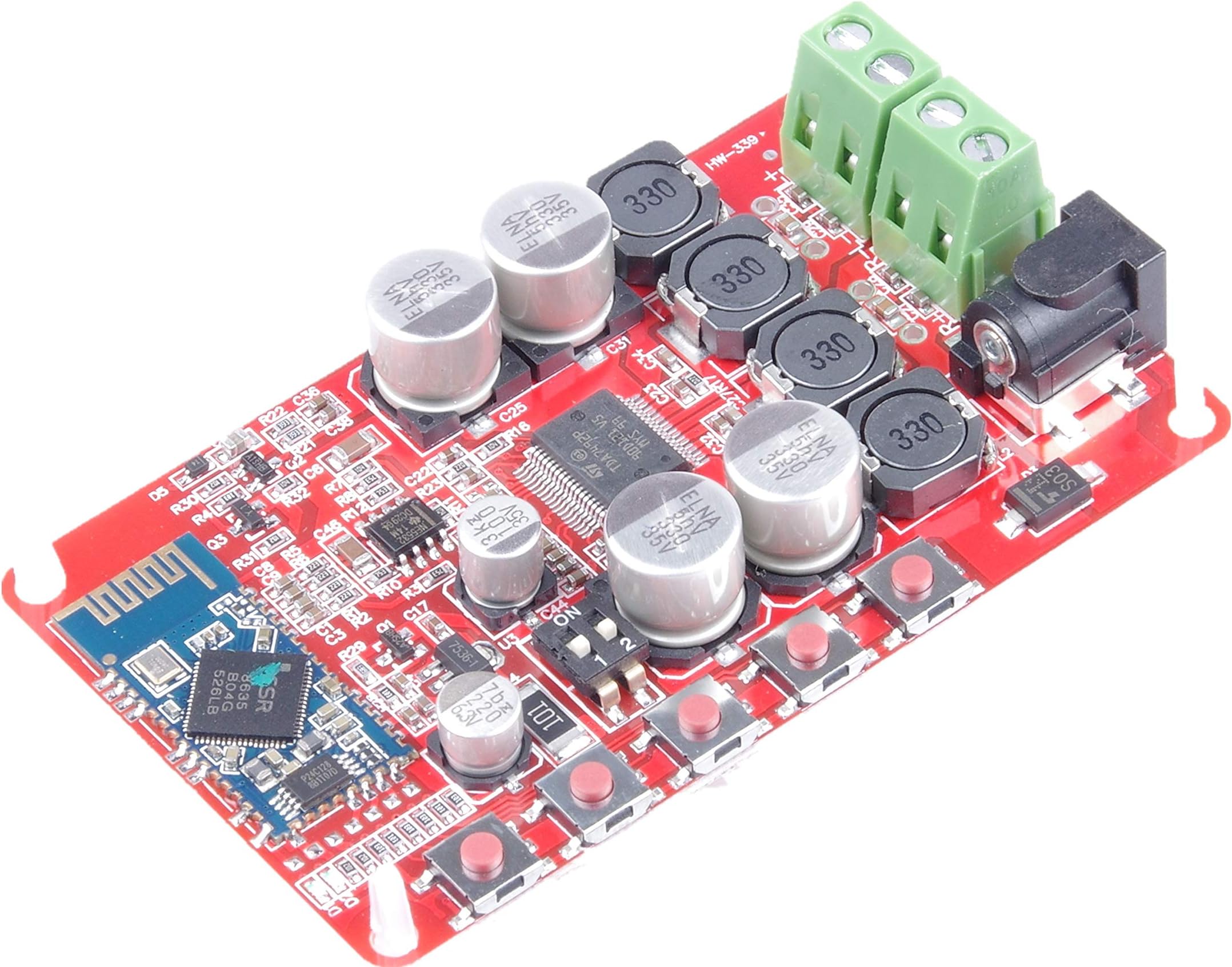 KNACRO 50W + 50W TDA7492P 2x50 Watt Dual Channel Amplifier Wireless Digital Bluetooth 4.0 Audio Receiver Amplifier Board