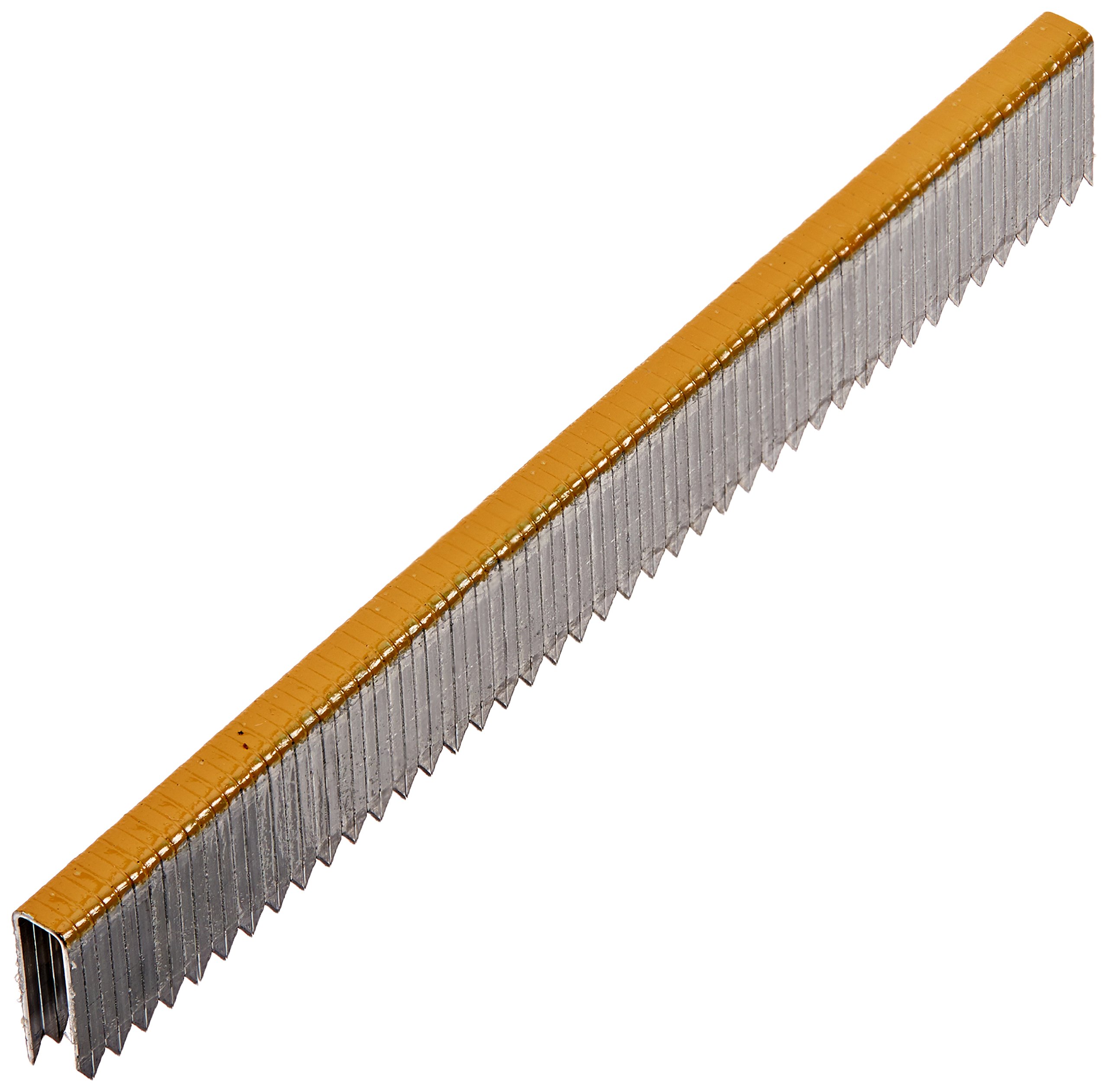 Photo 1 of Duo-Fast 5418D 9/16-Inch by 20 Gauge 3/16 Crown Gold Staple (5,000 per Box)