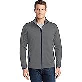 SPORT-TEK Unisex Sport-Wick Stretch Contrast Full Zip Jacket