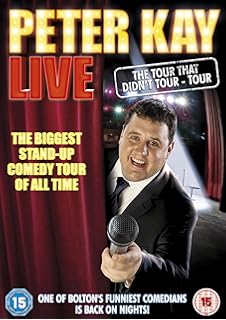Peter Kay Live Back On Nights Dvd Amazoncouk Peter