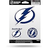 Rico Industries NHL Hockey Carbon Fiber Design Triple Sticker Sheet