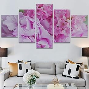 SIGNWIN 5 Panel Canvas Wall Art Modern Art...