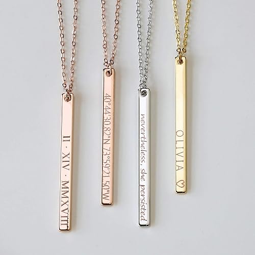 mothers day personalised necklace