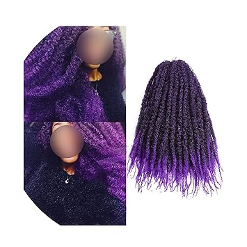 Amazon Com Crochet Braids Hair Ombre Afro Kinki Soft Synthetic