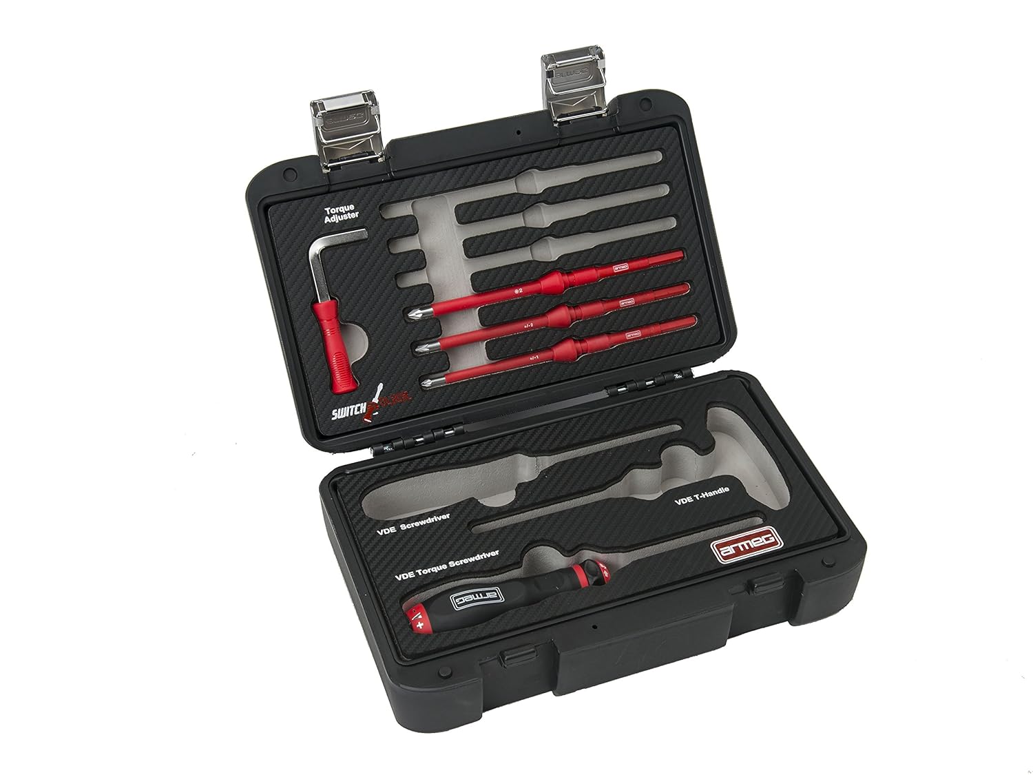 Armeg SDSBSET001 VDE Adjustable Torque Screwdriver Set (5Piece