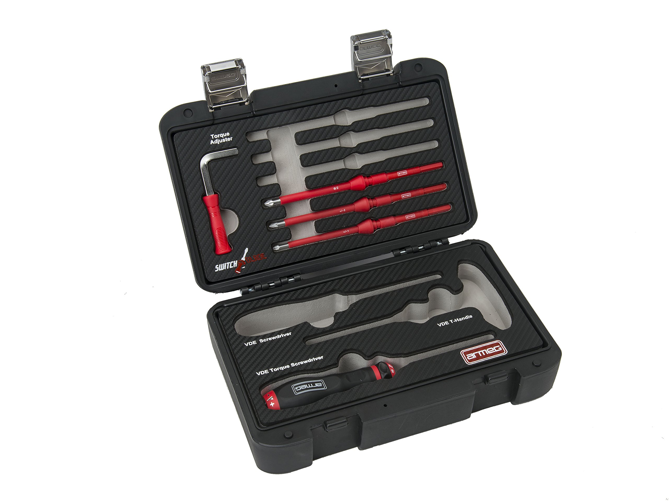 Armeg SDSBSET001 VDE Adjustable Torque Screwdriver Set (5-Piece)