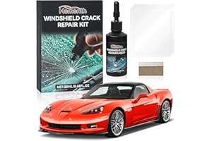 popalula Car Windshield Crack Repair Kit - 2025 Upgrade Nano Glass Repair Liquid for Cracks & Chips, Cracks Gone Glass Remover Fluid for Quick Fix Windshields, Windows, Mirrors