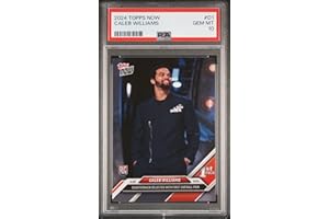 PSA 10 Caleb Williams 2024 Topps Now #D1 NFL Draft Day Rookie Card Chicago Bears