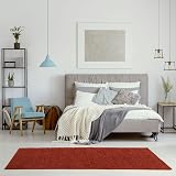 THE RUGS Living Room Rug Shaggy 30 mm 80x300 cm Terra view 3