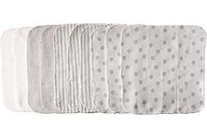 Just Born Boys and Girls Newborn Infant Baby Toddler Soft Bath Baby Washcloth Multi Pack