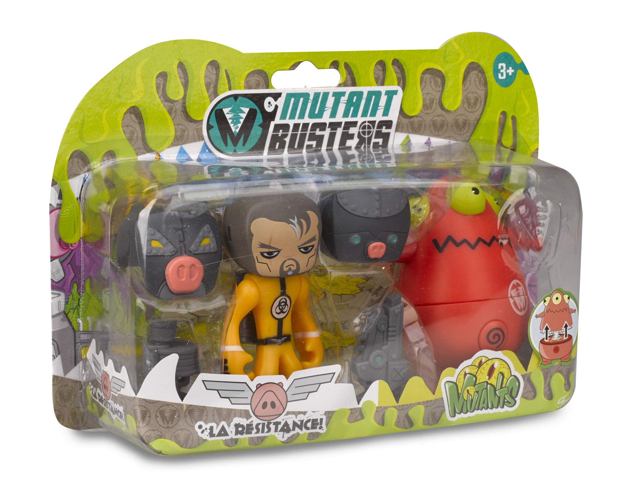 MUTANT BUSTERS ACTION PACK 2 FIG.