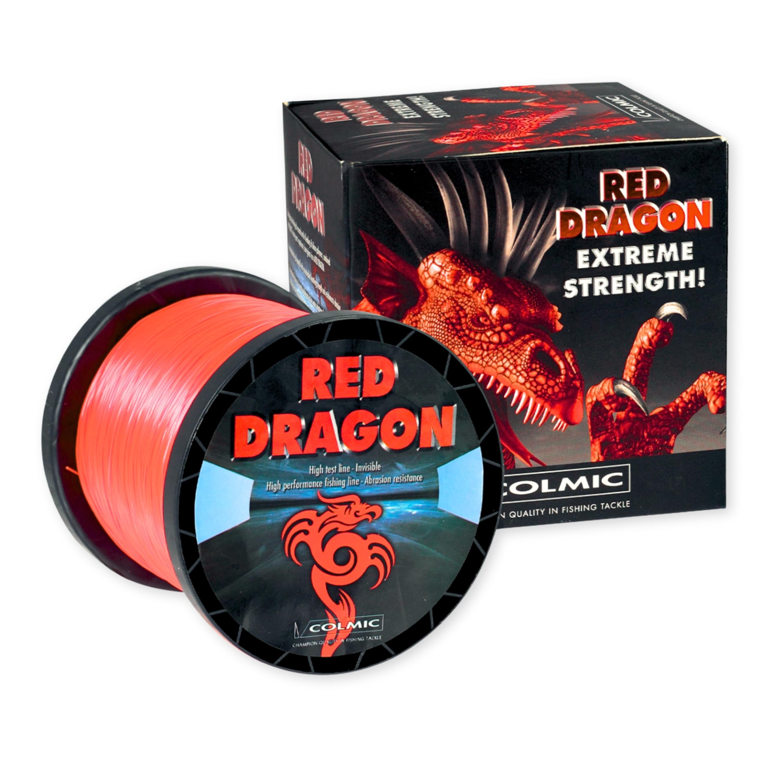 Colmic Red Dragon Fishing Line, red, Lbs.20